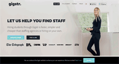 Desktop Screenshot of gigstr.com